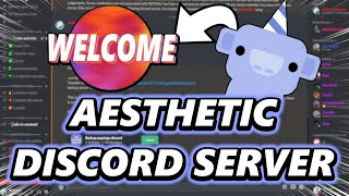 How to make a Discord server Aesthetic 2021 [upl. by Siurtemed505]