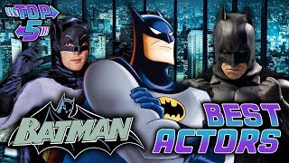 Top 5 Best Batman Actors [upl. by Lilia362]