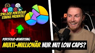 MULTIMILLIONÄR MIT LOW amp MICRO CAPS 🔥 Mit diesem Portfolio ist es möglich PortfolioBewertung [upl. by Wynny]