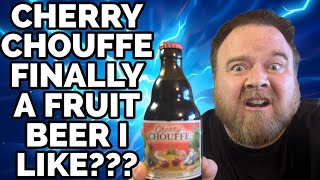 Cherry Chouffe Belgian Fruit Beer 8 Shocking Review [upl. by Legim879]