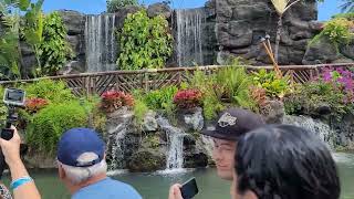 Canoe Ride Polynesian Cultural Center  Oahu Hawaii [upl. by Jolie]