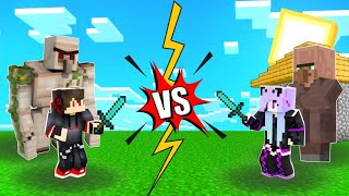 Villager Guard Fight Gone wrong in Minecraft  Mcflame [upl. by Schwab]