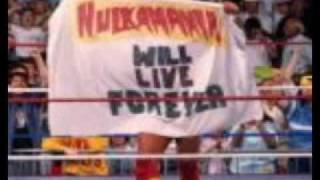 Hulk Hogan Theme  Real American tribute WWF [upl. by Nigrom650]