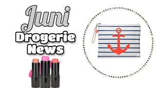 Das sind die Juni Neuheiten in der Drogerie  Drogerienews Juni  neues von essence CATRICE p2 [upl. by Milissa]