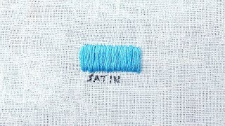 How to do a Satin Stitch [upl. by Waverley]