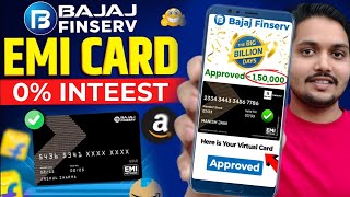 Bajaj finance card kaise banaye 2024  Bajaj Finserv EMI Card  Bajaj Finance EMI Card kaise Banaye [upl. by Rizan]