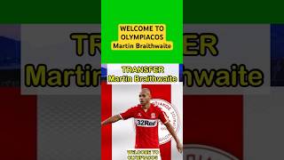 Martin Braithwaite WELCOME to Olympiacos olympics [upl. by Duong179]