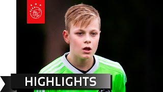 Highlights Ajax D1  SC Cambuur D1 [upl. by Irolam]