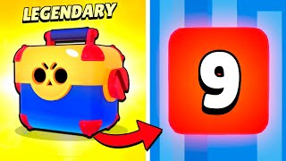 LUCKY MEGA BOX🎁 Brawl Stars Box Opening  FREE GIFTS [upl. by Noryv]