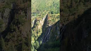 Cascada Bâlea  Vedere din telecabină Transfăgărășan [upl. by Vanderhoek450]