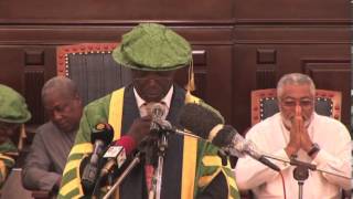 Vice Chancellors Address Special Congregation in Honor of HE Flt Lt Jerry John Rawlings [upl. by Ttnerb787]