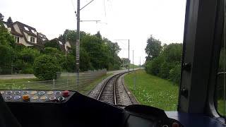 SBahn Zürich S18Forchbahn Bahnhof Stadelhofen  Esslingen [upl. by Bueschel]