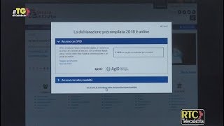 Agenzia delle Entrate Dichiarazione precompilata 2018 RTC [upl. by Brant]