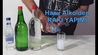 Hazır Alkolden Rakı Yapmak [upl. by Leunamme]