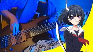 【武装少女マキャヴェリズム／Busou Shoujo Machiavellianism OP】 Shocking Blue BassCover [upl. by Corine104]