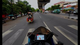 KTM RC 390 2022 PowerTronic  Fire Fighter Bike  DJI Action 4 Mic Setting Part 1 [upl. by Arerrac219]