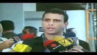 CAPRILES PRESO POR ORDEN DE CHAVEZ 4 MESES EN LA DISIP [upl. by Godding496]