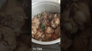 Cooking Adobo my way adobo chickenadobo cooking pinoyfood [upl. by Arbba491]