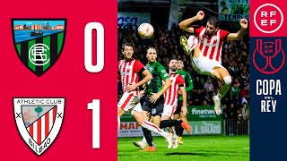 Resumen Copa del Rey  Sestao River 01 Athletic Club  Segunda eliminatoria [upl. by Gwynne907]