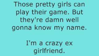 Miranda Lambert Crazy Ex Girlfriend lyrics [upl. by Nylirrej]