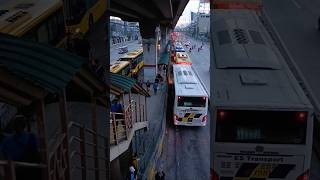 Monumento Station Carousel bus lane [upl. by Airegin778]