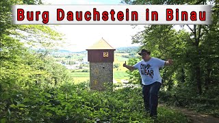 Burg Dauchstein in Binau BadenWürttemberg Nähe Mosbach unterwegs mit Justus König JK [upl. by Gamali]