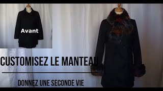 DIY  131 Customisez le manteau Mode tendance 2021 Donnez une seconde vie  Facile et rapide [upl. by Torrance]