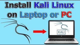 How to install Kali Linux on a PC or a Laptop step by step [upl. by Eidnalem]