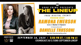 The Lineup with Soho Crime Ramona Emerson in conversation with Danielle Trussoni [upl. by Etezzil206]