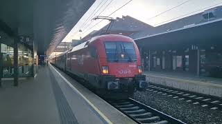 Abfahrt des SonderSchnellzug 19930 am 17062024 in Klagenfurt Hbf [upl. by Dinerman]