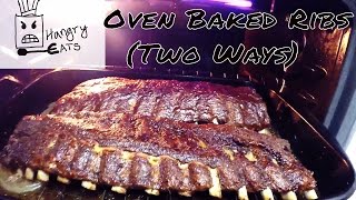 Oven Baked Ribs Two Ways [upl. by Namzed201]