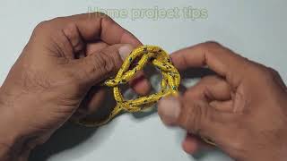 The most easiest and fastest way to make a loop knot [upl. by Ttej]