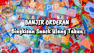 Kemas Pesanan Bingkisan Snack Ulang Tahun  Part 2 [upl. by Julianne]