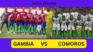 Gambia vs Comoros [upl. by Yssirc690]