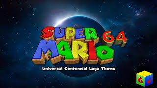 Universal Centennial Logo Theme SM64 Soundfont Remix [upl. by Ymmit]