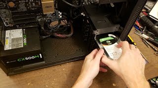 How to install a hard drive upgrade on a desktop computer [upl. by Whelan]