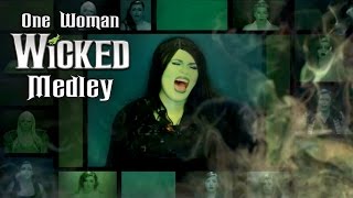 One Woman A Cappella Wicked Medley  Heather Traska [upl. by Barling533]