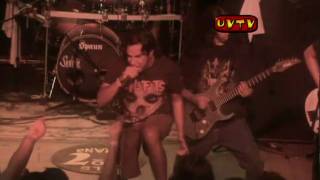 Bonded By Blood quot Mind Pollutionquot Live At Reggies in Chicago IL [upl. by Anel]