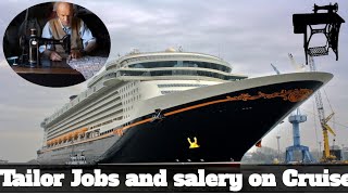 How to Join cruise ship as Tailor  Tailors Salery on cruise ship [upl. by Osrit]