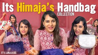 Its Himaja’s Handbag collection  himaja   handbags  himaja biggbosstelugu [upl. by Aimil]