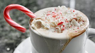 How to make a Starbucks Peppermint Hot Chocolate [upl. by Ttenrag]