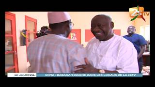 CNRA BABACAR DIAGNE DANS LES LOCAUX DE LA 2STV [upl. by Nedroj]