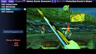 Legend of Zelda Majoras Mask Walkthrough 07 69 quotRomani Ranch Cremias Wagonquot [upl. by Fem]