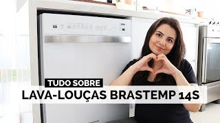 DICAS DE COMO USAR LAVALOUÇAS BRASTEMP 14 SERVIÇOS  BLOG DE AVENTURAS [upl. by Josh]