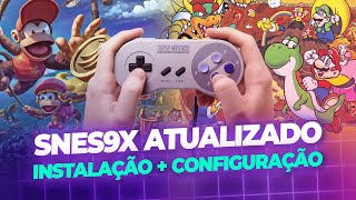 SNES9X Melhor emulador de SNES  Instalação  Configuração Completa [upl. by Annauqahs406]