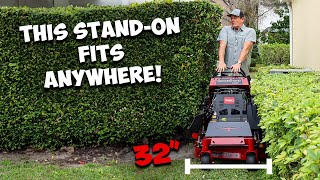 NEW 32quot toro Grandstand HDM  Best Stand On Mower that will fit your backyard [upl. by Evey]