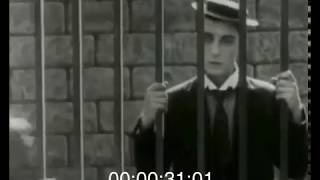 Buster Keaton COPS Opening Scene  Alternative Soundtrack by David Thomas [upl. by Eitra]