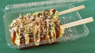 Hashimaki Okonomiyaki on Chopsticks はしまきの作り方  OCHIKERON  CREATE EAT HAPPY [upl. by Ball]