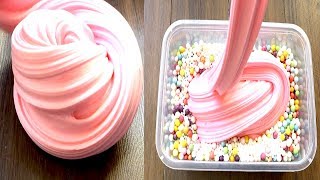 DIY Fluffy Slime Recipe Without Shaving Foam or Borax Slime With Glue [upl. by Lanod]