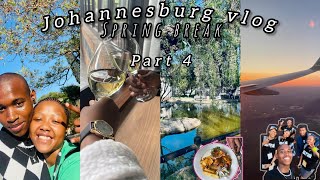 Spring break vlog  last days in Johannesburg  productivity [upl. by Nylcoj]